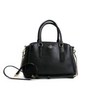 Coach Pre-owned Pre-owned Tyg axelremsvskor Black, Dam