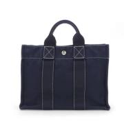 Hermès Vintage Pre-owned Tyg handvskor Blue, Dam