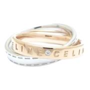 Celine Vintage Pre-owned Roseguld ringar Pink, Dam