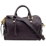 Louis Vuitton Vintage Pre-owned Tyg louis-vuitton-vskor Black, Dam