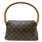 Louis Vuitton Vintage Pre-owned Tyg louis-vuitton-vskor Brown, Dam