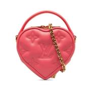 Louis Vuitton Vintage Pre-owned Tyg louis-vuitton-vskor Pink, Dam