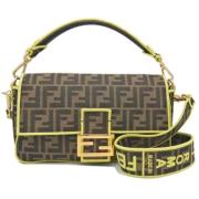 Fendi Vintage Pre-owned Tyg fendi-vskor Beige, Dam