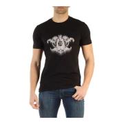 John Richmond Herr Tenshi T-shirt Black, Herr