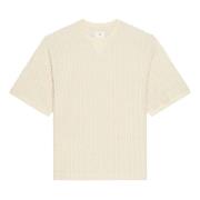 Givenchy Beige T-shirts och Polos med 4G Mönster Beige, Herr