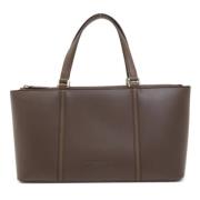 Burberry Vintage Pre-owned Tyg handvskor Brown, Dam