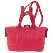 Chloé Pre-owned Pre-owned Tyg totevskor Red, Dam