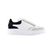 Alexander McQueen Laeder sneakers Gray, Dam