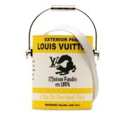 Louis Vuitton Vintage Pre-owned Tyg louis-vuitton-vskor Yellow, Dam