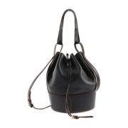 Loewe Pre-owned Pre-owned Tyg axelremsvskor Black, Dam