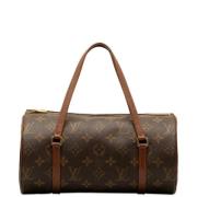 Louis Vuitton Vintage Pre-owned Canvas louis-vuitton-vskor Brown, Dam