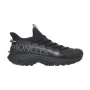 Moncler Svarta Sneakers för Män Black, Herr
