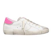 Philippe Model Vintage Multifärgade Sneakers White, Dam