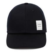 Thom Browne Navy Baseball Cap Blue, Herr