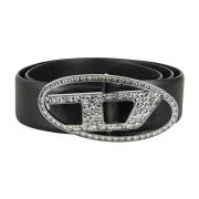 Diesel Stiligt Strass Armband Black, Dam