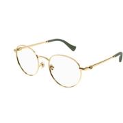 Gucci Stilrena Glasögon Yellow, Unisex