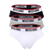 Moschino Mäns Underkläderpaket Multicolor, Herr