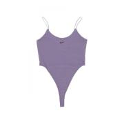 Nike Chill Knit Bodysuit för aktiva kvinnor Purple, Dam