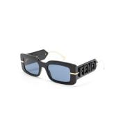 Fendi Fe40133I 01V Sunglasses Black, Dam