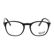 Persol Stiliga Optiska Glasögon 0Po3007V Black, Herr