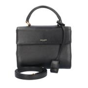 Yves Saint Laurent Vintage Pre-owned Laeder axelremsvskor Black, Dam