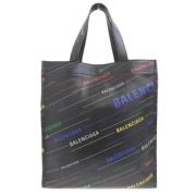 Balenciaga Vintage Pre-owned Laeder totevskor Black, Dam