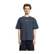 Acne Studios Svart Logot-shirt Black, Herr