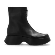 Vic Matié Platform Ankelboots Elodie Black, Dam