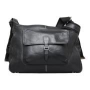 Burberry Vintage Pre-owned Tyg axelremsvskor Black, Dam