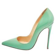 Christian Louboutin Pre-owned Pre-owned Laeder klackskor Green, Dam