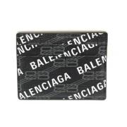 Balenciaga Vintage Pre-owned Laeder plnbcker Black, Dam