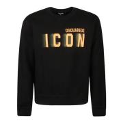 Dsquared2 Cool Fit Sweatshirt Black, Herr