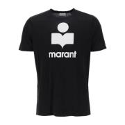 Isabel Marant Logo Linne T-shirt Black, Herr
