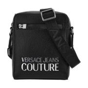 Versace Jeans Couture Stiliga Väskor Kollektion Black, Herr