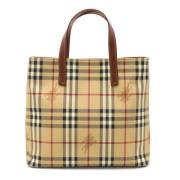 Burberry Vintage Pre-owned Tyg handvskor Beige, Dam