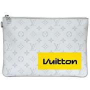 Louis Vuitton Vintage Pre-owned Tyg louis-vuitton-vskor White, Dam