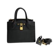 Louis Vuitton Vintage Pre-owned Tyg louis-vuitton-vskor Black, Dam