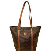 Celine Vintage Pre-owned Tyg celine-vskor Brown, Dam