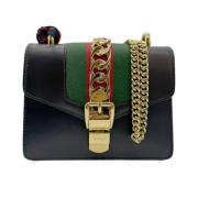 Gucci Vintage Pre-owned Tyg gucci-vskor Black, Dam