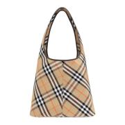 Burberry Rutigt Mönster Axelväska Multicolor, Dam