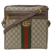 Gucci Vintage Pre-owned Tyg gucci-vskor Beige, Dam