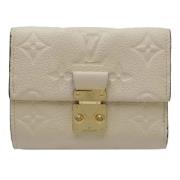 Louis Vuitton Vintage Pre-owned Tyg plnbcker Beige, Dam