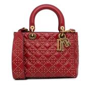 Dior Vintage Pre-owned Laeder handvskor Red, Dam