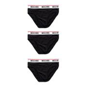 Moschino Herr Slip Vår/Sommar Bomull/Elastan Black, Herr