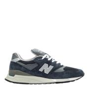 New Balance Blå 998 Skor Blue, Herr