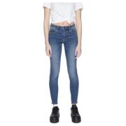 Armani Exchange Skinny Jeans Vår/Sommar Kollektion Blue, Dam