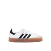 Adidas Originals Premiumläder Sambae Sneakers White, Herr