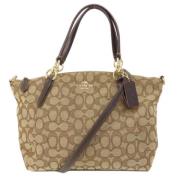 Coach Pre-owned Pre-owned Canvas totevskor Beige, Dam