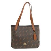 Coach Pre-owned Pre-owned Plast totevskor Brown, Dam