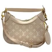 Louis Vuitton Vintage Pre-owned Tyg louis-vuitton-vskor Beige, Dam